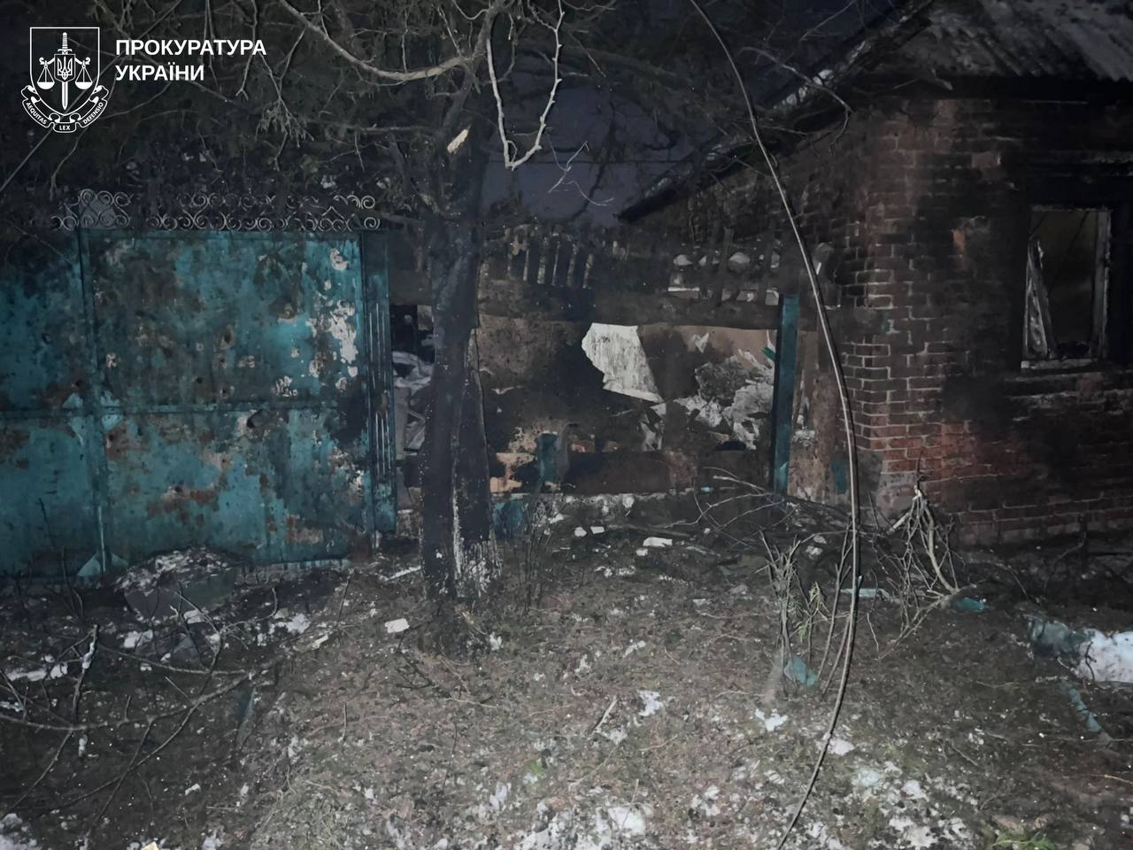 У прокуратурі показали кадри наслідків обстрілів Харківської області